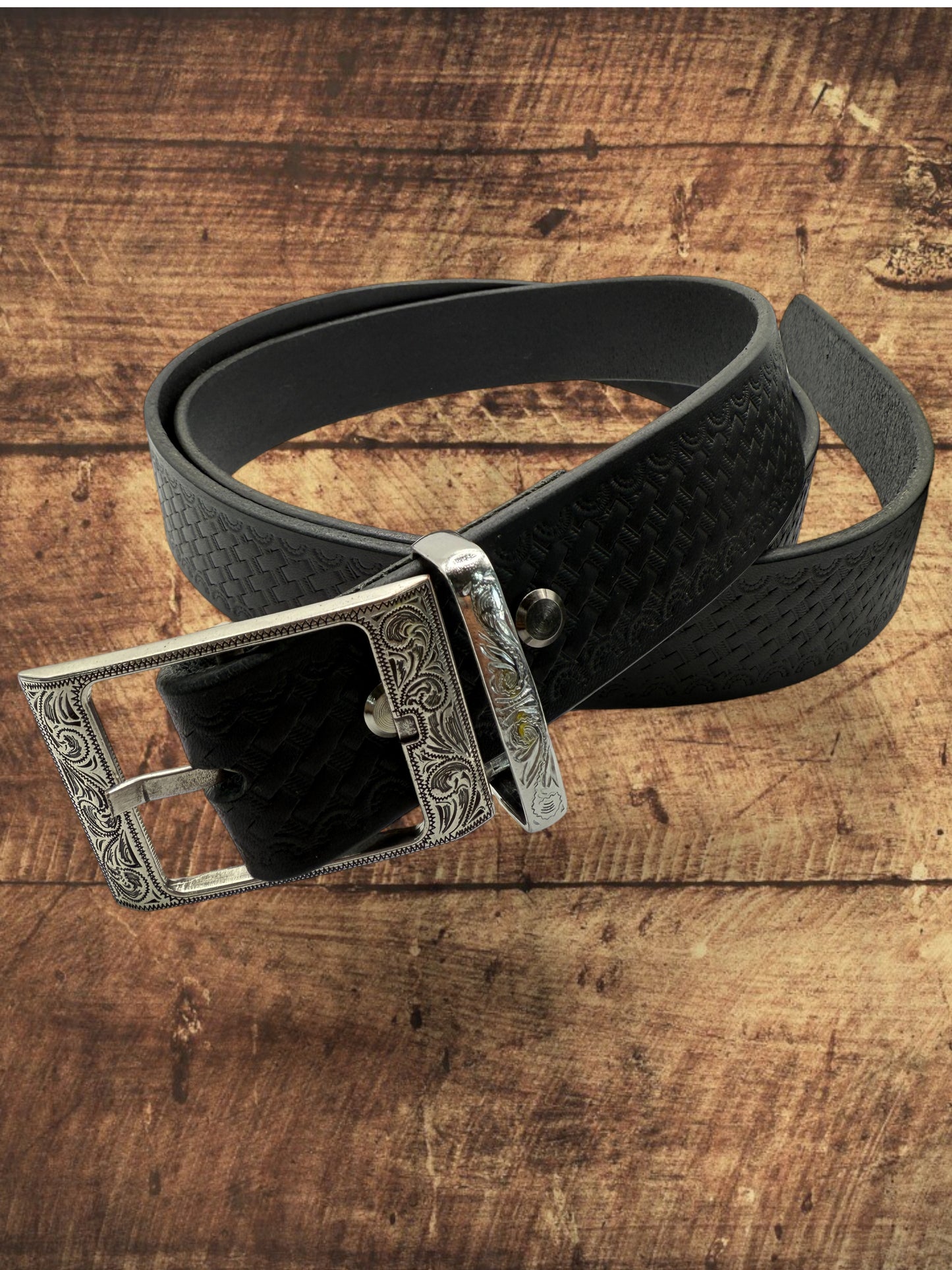 Full Grain Embossed Belt