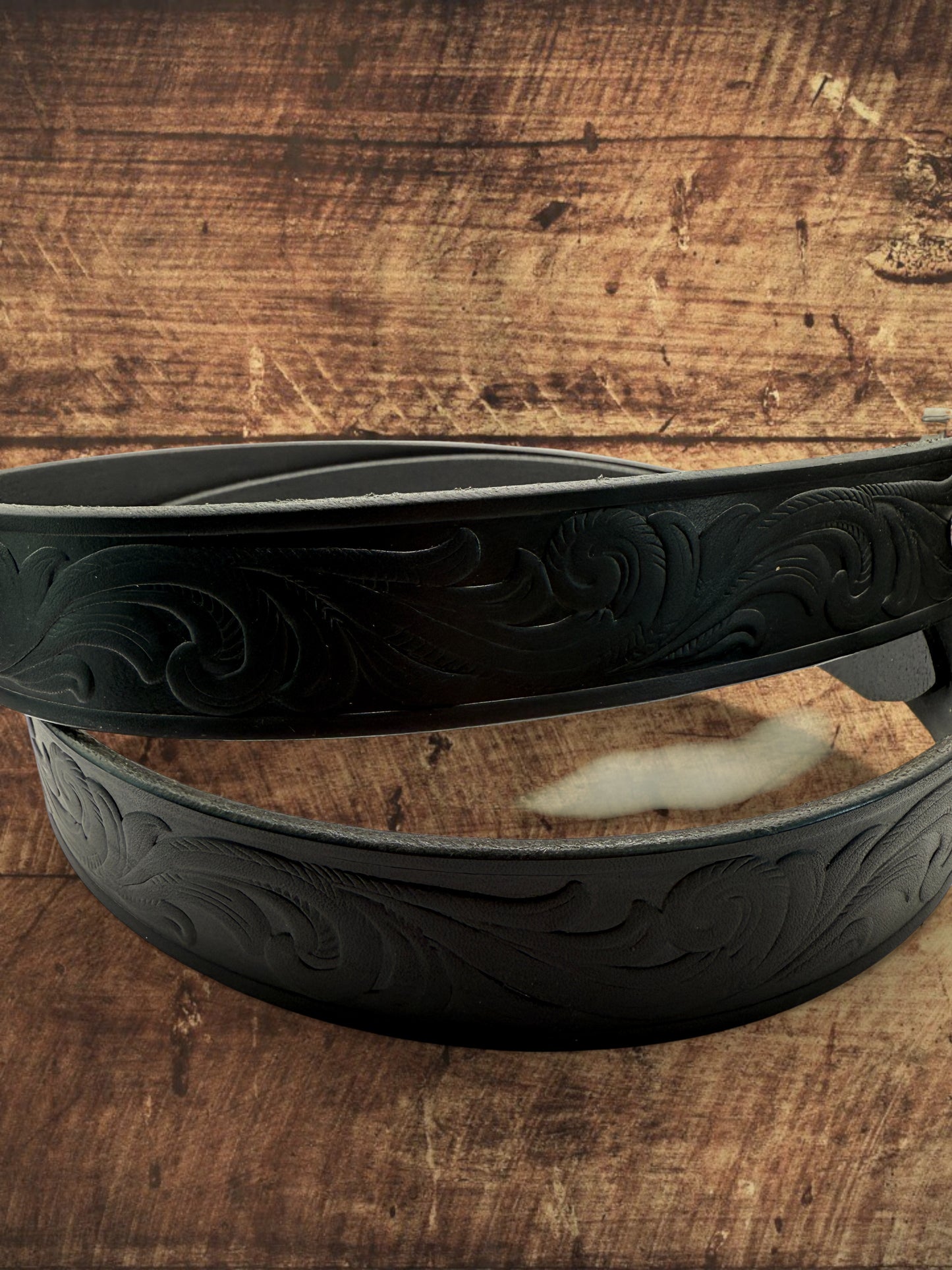 Full Grain Embossed Belt